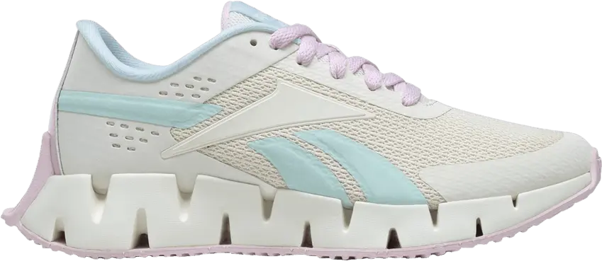 Reebok Zig Dynamica 2 Big Kid &#039;Chalk Mist&#039;