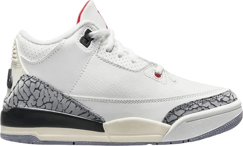  Jordan 3 Retro White Cement Reimagined (PS)