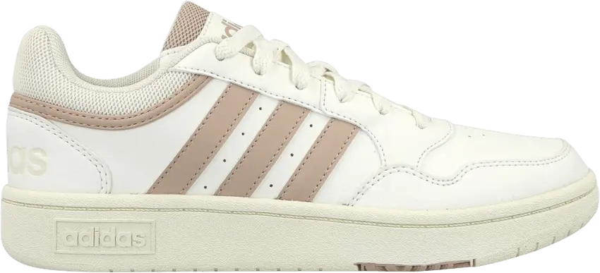  Adidas Wmns Hoops 3.0 Low &#039;Off White Wonder Taupe&#039;