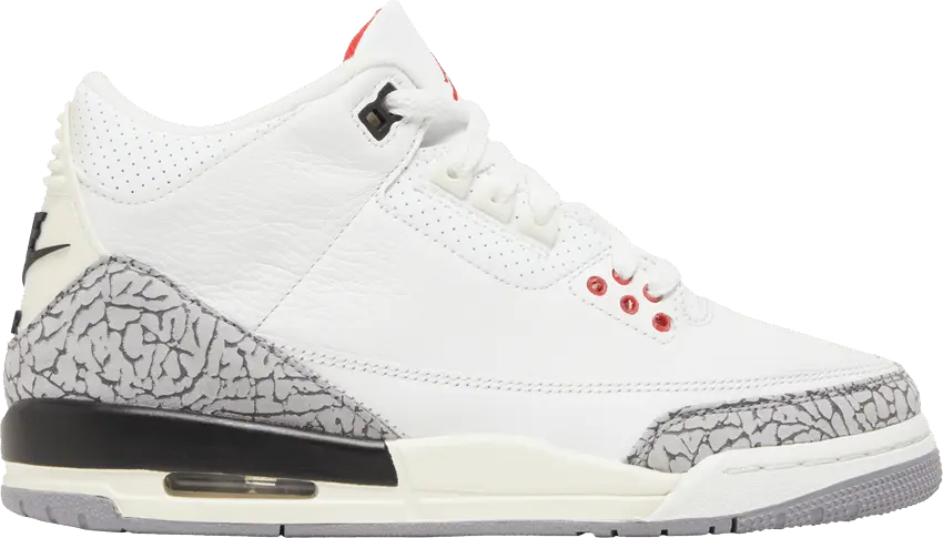  Jordan 3 Retro White Cement Reimagined (GS)