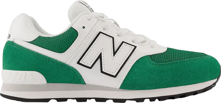  New Balance 574 Big Kid &#039;Classic Pine White&#039;