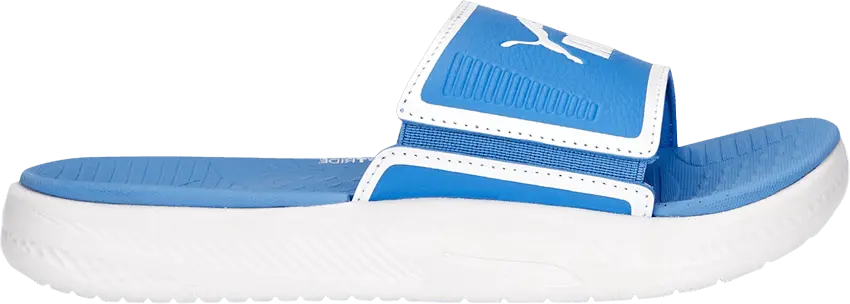 Puma Softride Slide Big Kid &#039;Dusky Blue&#039;