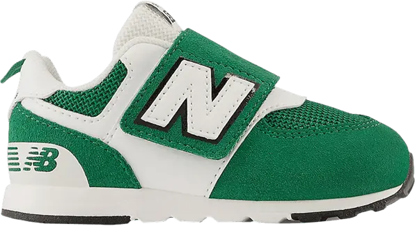  New Balance 574 New-B Hook &amp; Loop Toddler Wide &#039;Classic Pine&#039;