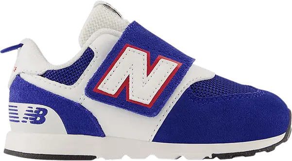  New Balance 574 New-B Hook &amp; Loop Toddler Wide &#039;Team Royal&#039;