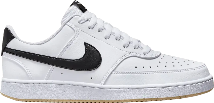  Nike Court Vision Low Next Nature &#039;White Black&#039;