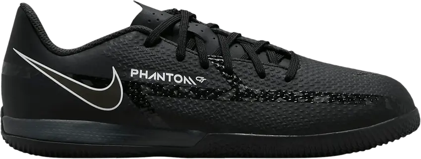 Nike Phantom GT2 Academy IC GS &#039;Black Dark Smoke Grey&#039;