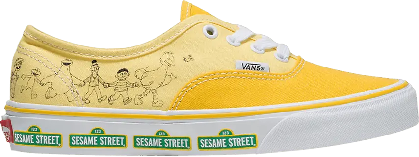 Vans Sesame Street x Authentic &#039;Sesame Street Family&#039;
