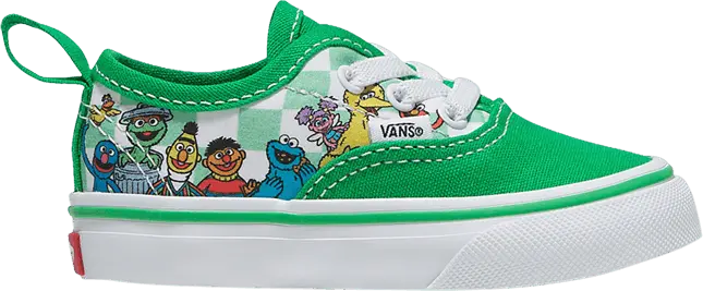  Vans Sesame Street x Authentic Toddler &#039;Sesame Street Family&#039;