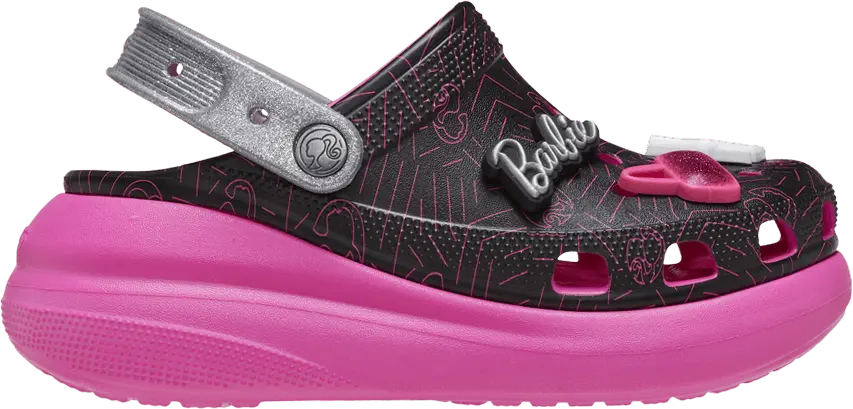  Crocs Crush Clog Barbie Black Pink