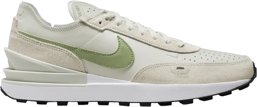  Nike Waffle One Leather &#039;Light Bone Oil Green&#039;