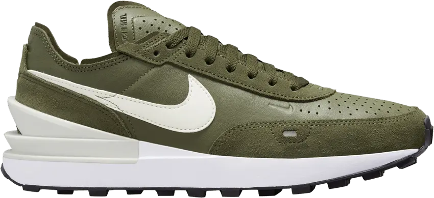  Nike Waffle One Leather &#039;Medium Olive&#039;