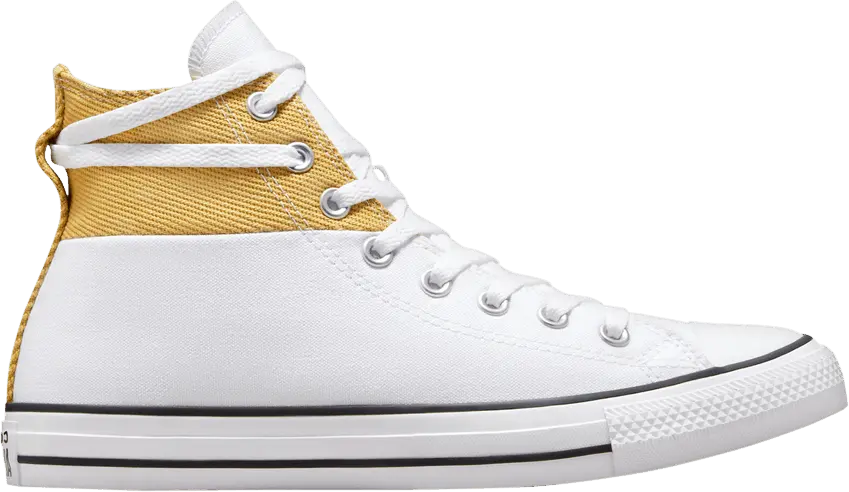  Converse Chuck Taylor All Star High &#039;Crafted Patchwork - White Open Sesame&#039;