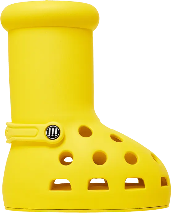  Mschf MSCHF x Crocs Big Red Boot (Yellow)