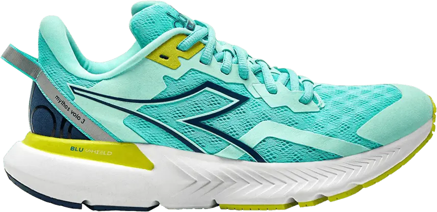  Diadora Wmns Mythos Blushield Volo 3 &#039;Aruba Blue&#039;