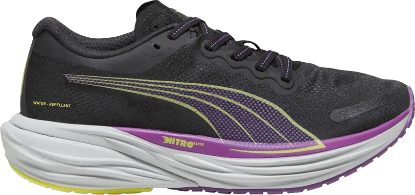  Puma Wmns Deviate Nitro 2 &#039;Black Purple Pop&#039;