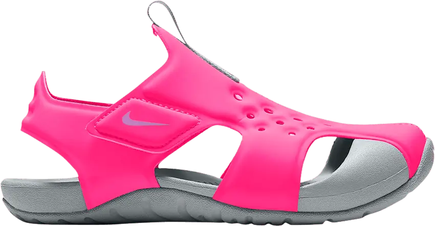  Nike Sunray Protect 2 PS &#039;Hyper Pink Smoke Grey&#039;