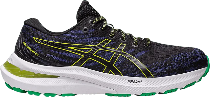  Asics Gel Kayano 29 GS &#039;Black Lime Zest&#039;