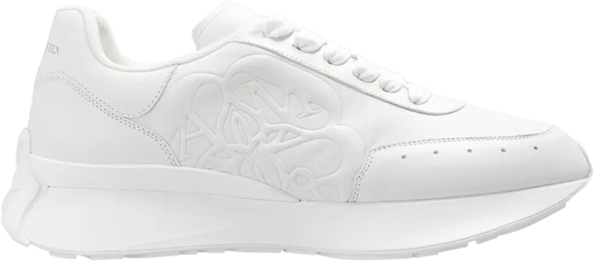  Alexander Mcqueen Alexander McQueen Sprint Runner Triple White