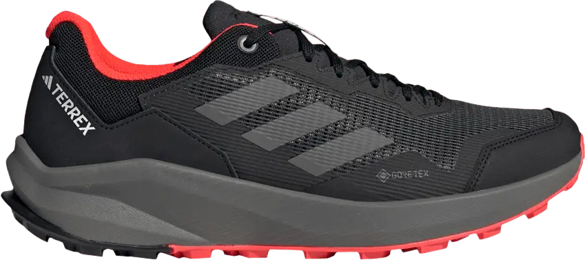  Adidas Terrex Trailrider GORE-TEX &#039;Black Solar Red&#039;
