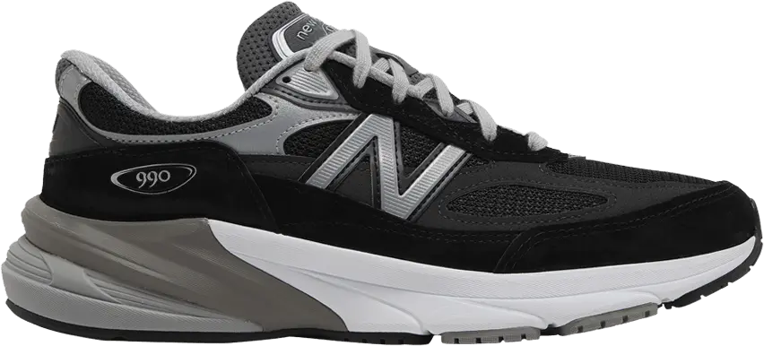  New Balance 990v6 MiUSA Black Grey White