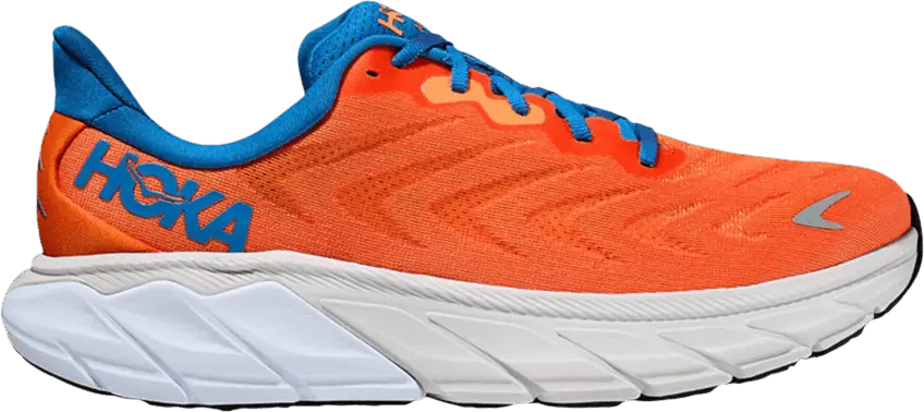  Hoka One One Arahi 6 &#039;Vibrant Orange Coastal Sky&#039;