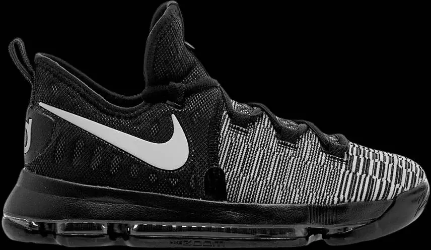  Nike KD 9 GS &#039;Oreo&#039;