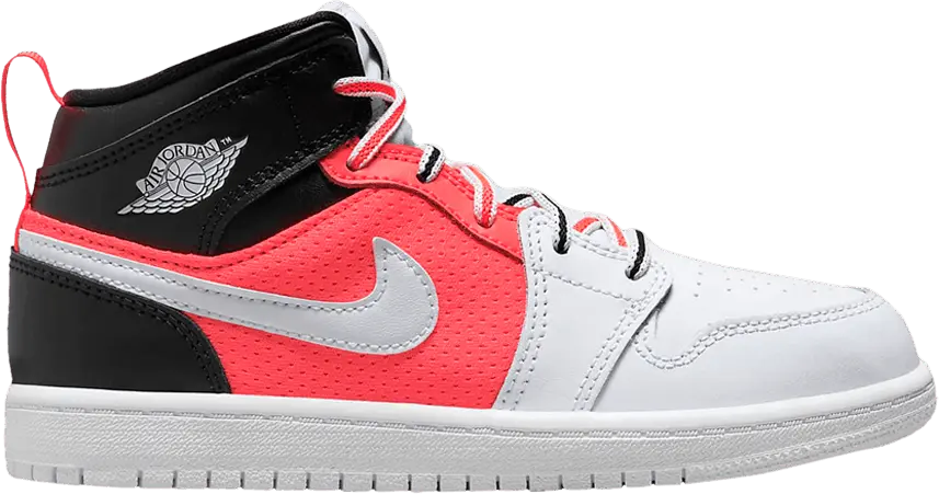  Air Jordan 1 Mid SE PS &#039;White Infrared&#039;