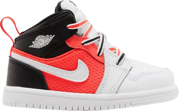  Air Jordan 1 Mid SE TD &#039;White Infrared&#039;