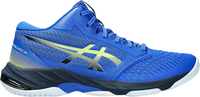  Asics Netburner Ballistic FF MT 3 &#039;Illusion Blue Glow Yellow&#039;