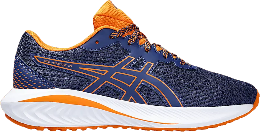  Asics Gel Excite 10 GS &#039;Deep Ocean Bright Orange&#039;