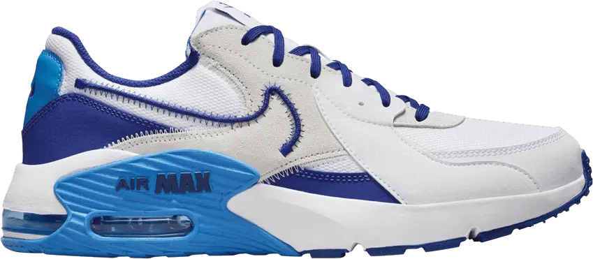  Nike Air Max Excee &#039;White Deep Royal Blue&#039;