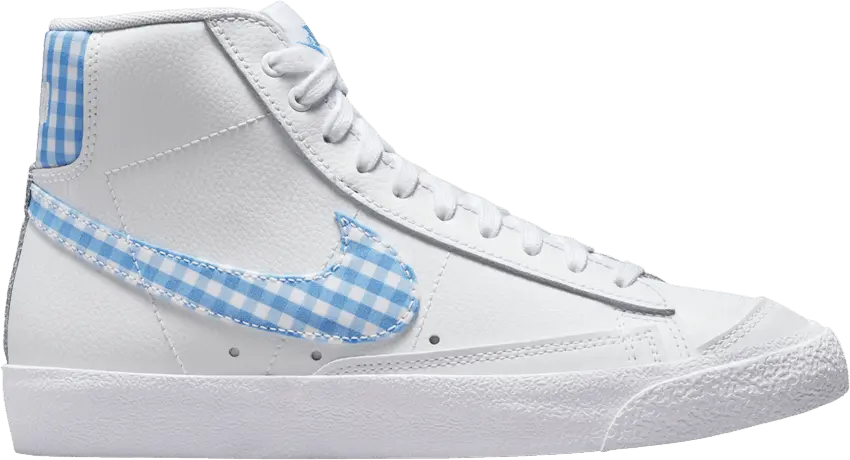  Nike Wmns Blazer Mid &#039;77 &#039;University Blue Gingham&#039;