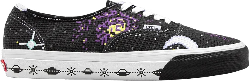  Vans CLOTTEE x Authentic &#039;Pixelated Universe - Black&#039;