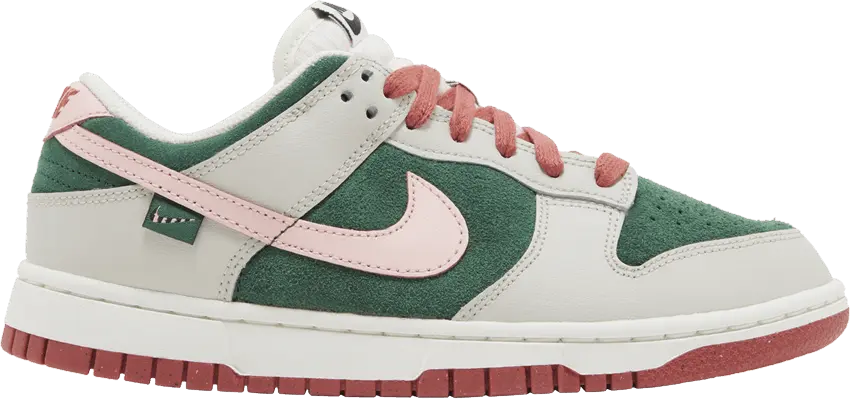  Nike Dunk Low SE All Petals United Fir Green (Women&#039;s)