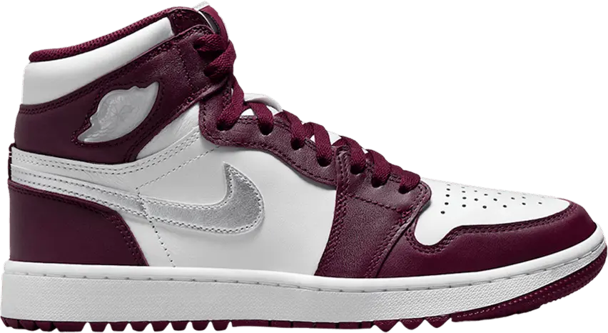  Jordan 1 Retro High Golf Bordeaux