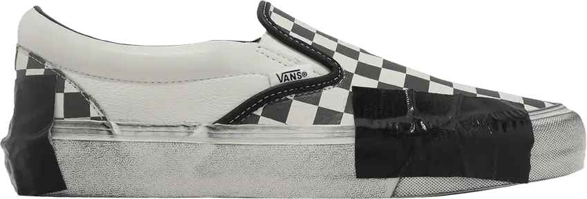  Vans Classic Slip-On VLT LX Lux Duct Tape Checkerboard