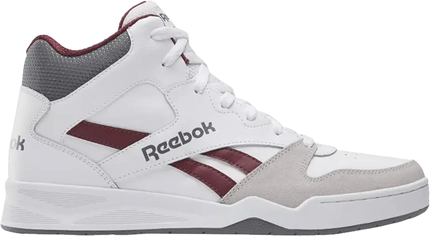  Reebok Royal BB4500 High 2 &#039;White Classic Maroon&#039;