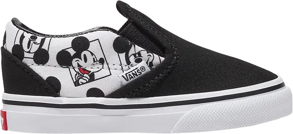  Vans Disney x Slip-On Toddler &#039;Mickey Mouse&#039;
