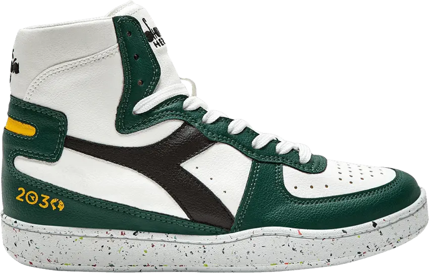  Diadora Mi Basket &#039;2030 - White Green&#039;