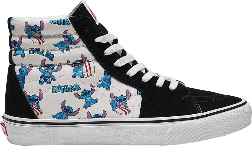  Vans Disney x Sk8-Hi &#039;Lilo &amp; Stitch&#039;