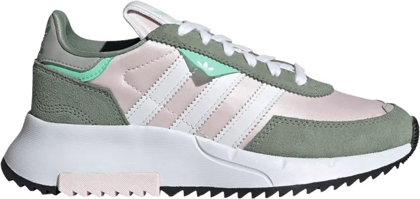 Adidas Retropy F2 Big Kid &#039;Silver Green Almost Pink&#039;