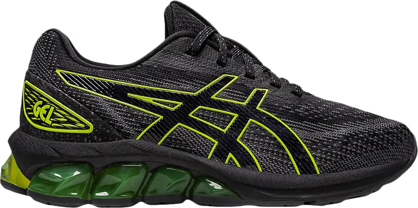  Asics Gel Quantum 180 7 GS &#039;Black Neon Lime&#039;