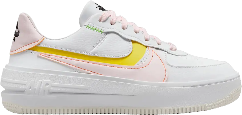  Nike Wmns Air Force 1 PLT.AF.ORM &#039;White Pearl Pink&#039;