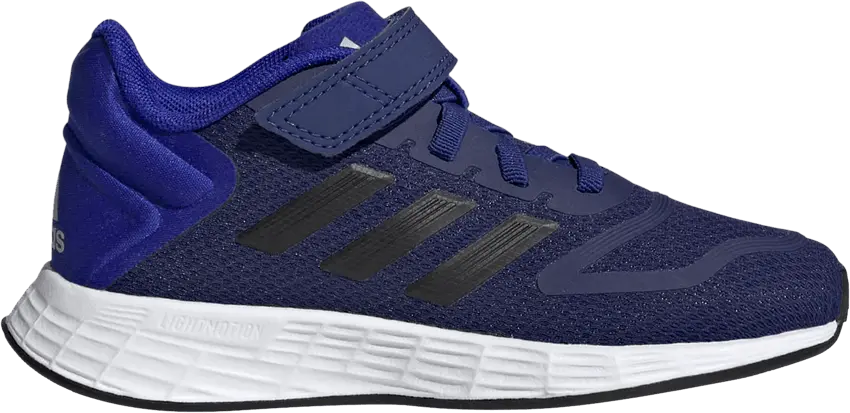  Adidas Duramo 10 Little Kid &#039;Lucid Blue Black&#039;