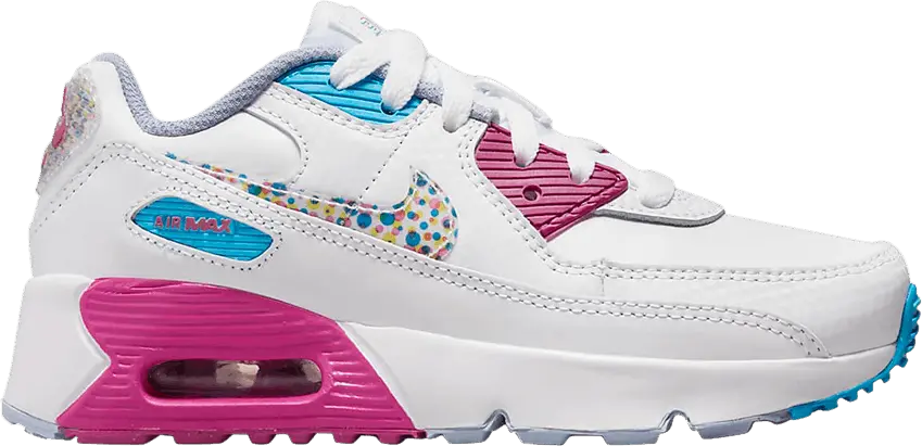  Nike Air Max 90 Leather SE PS &#039;Bright Colors!&#039;