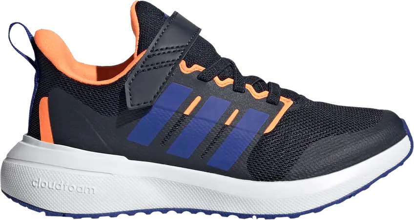  Adidas FortaRun 2.0 EL Little Kid &#039;Legend Ink Screaming Orange&#039;