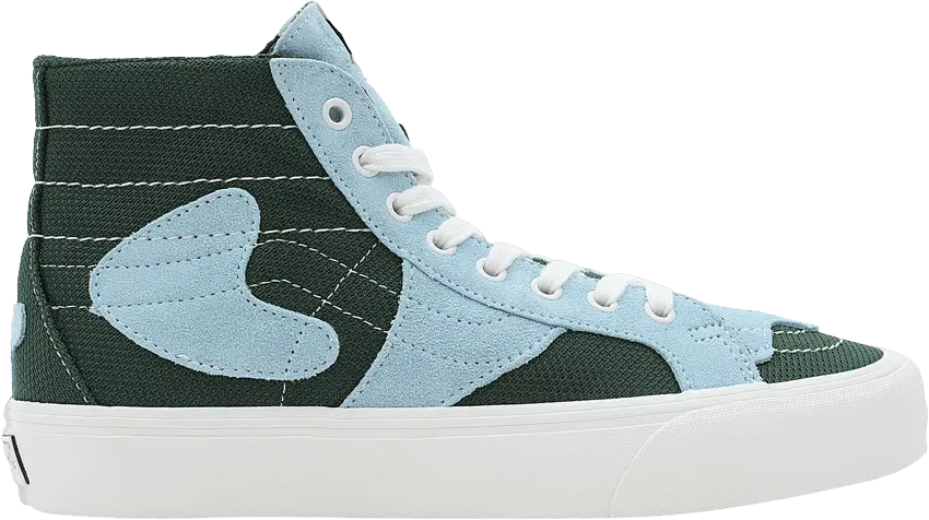  Vans Sk8-Hi WP VR3 LX &#039;Patchwork - Green Blue&#039;