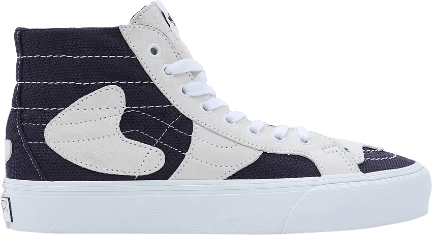  Vans Sk8-Hi WP VR3 LX &#039;Patchwork - White Navy&#039;