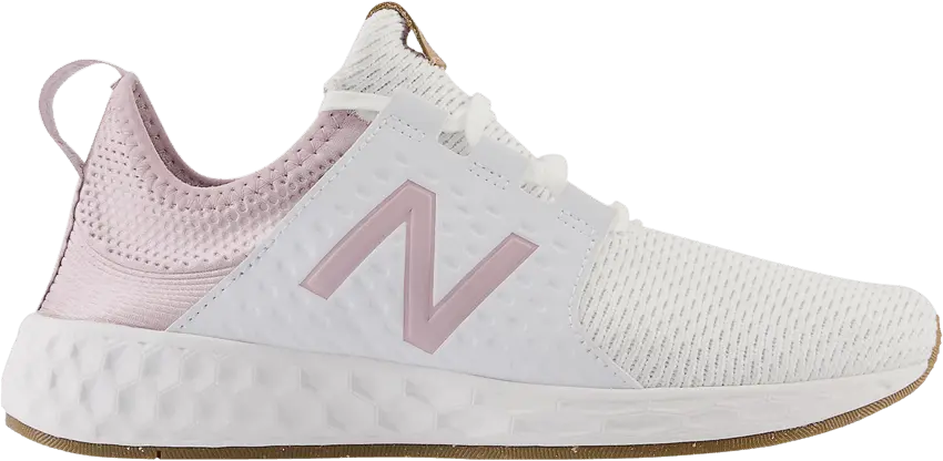  New Balance Wmns Fresh Foam Cruz v1 Reissue Wide &#039;White Violet Shadow&#039;