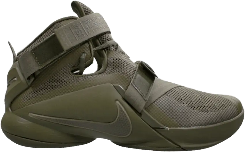  Nike LeBron Soldier 9 PRM &#039;Olive&#039;